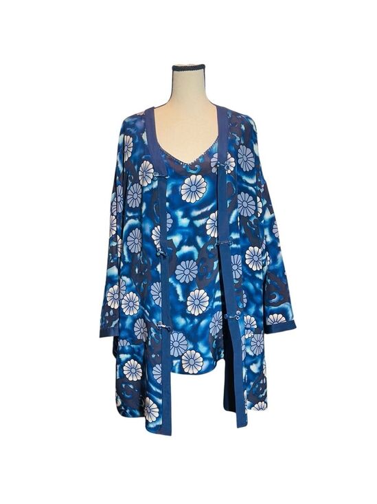 Diane Gilman Jackets & Blazers - Diane Gilman Floral Camisole Set
